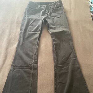 RARE VINTAGE Y2K 1999 - 2002 Era Juicy Couture Bell Bottom Jeans Grey 28